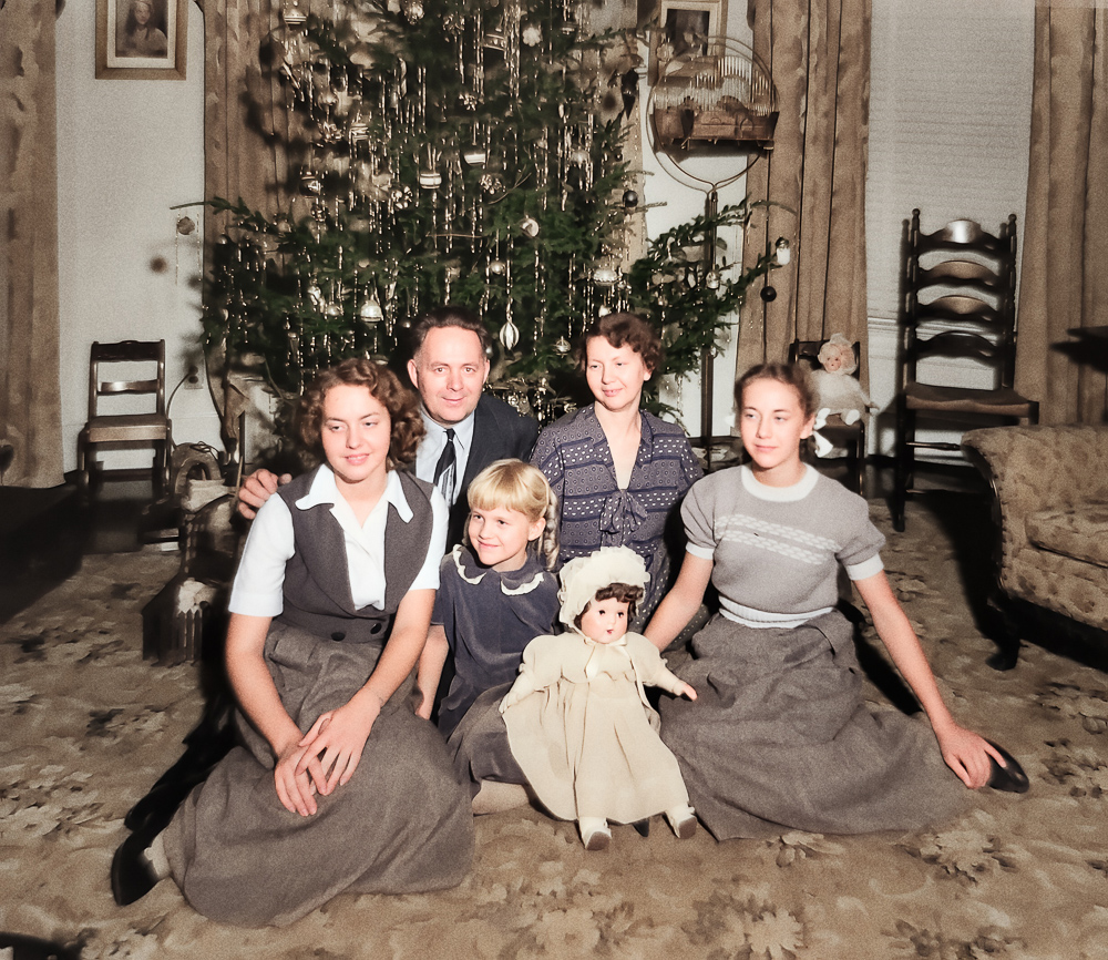 Lillian Thomas, Christmas 1948